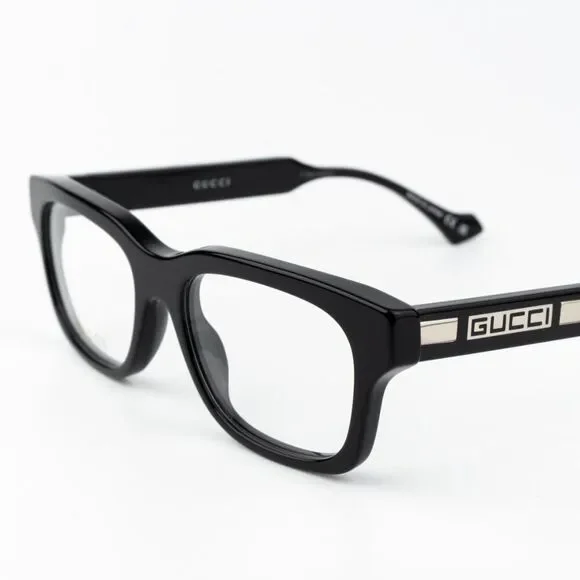 Gucci Women Eyeglasses Black Square GG1731O 001 BRAND NEW - Picture 3 of 11